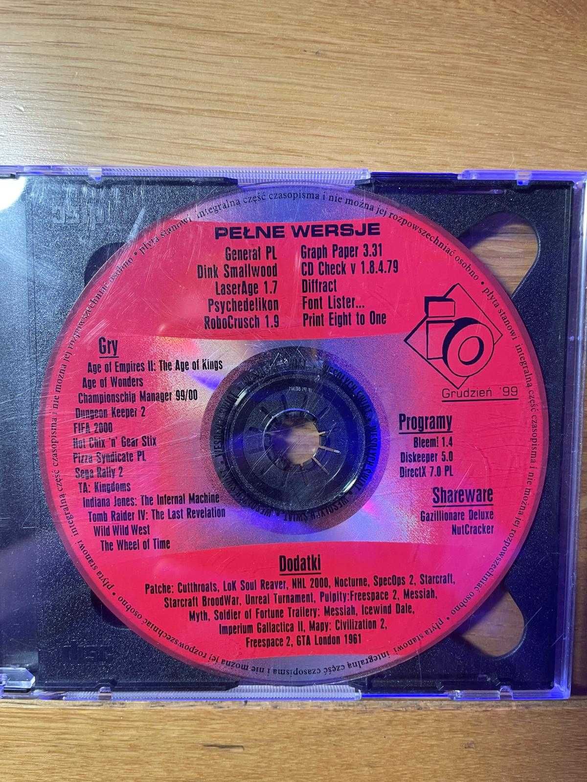 Input Output grudzień 1999 | Pełne wersje, dena, dodatki, retro CD