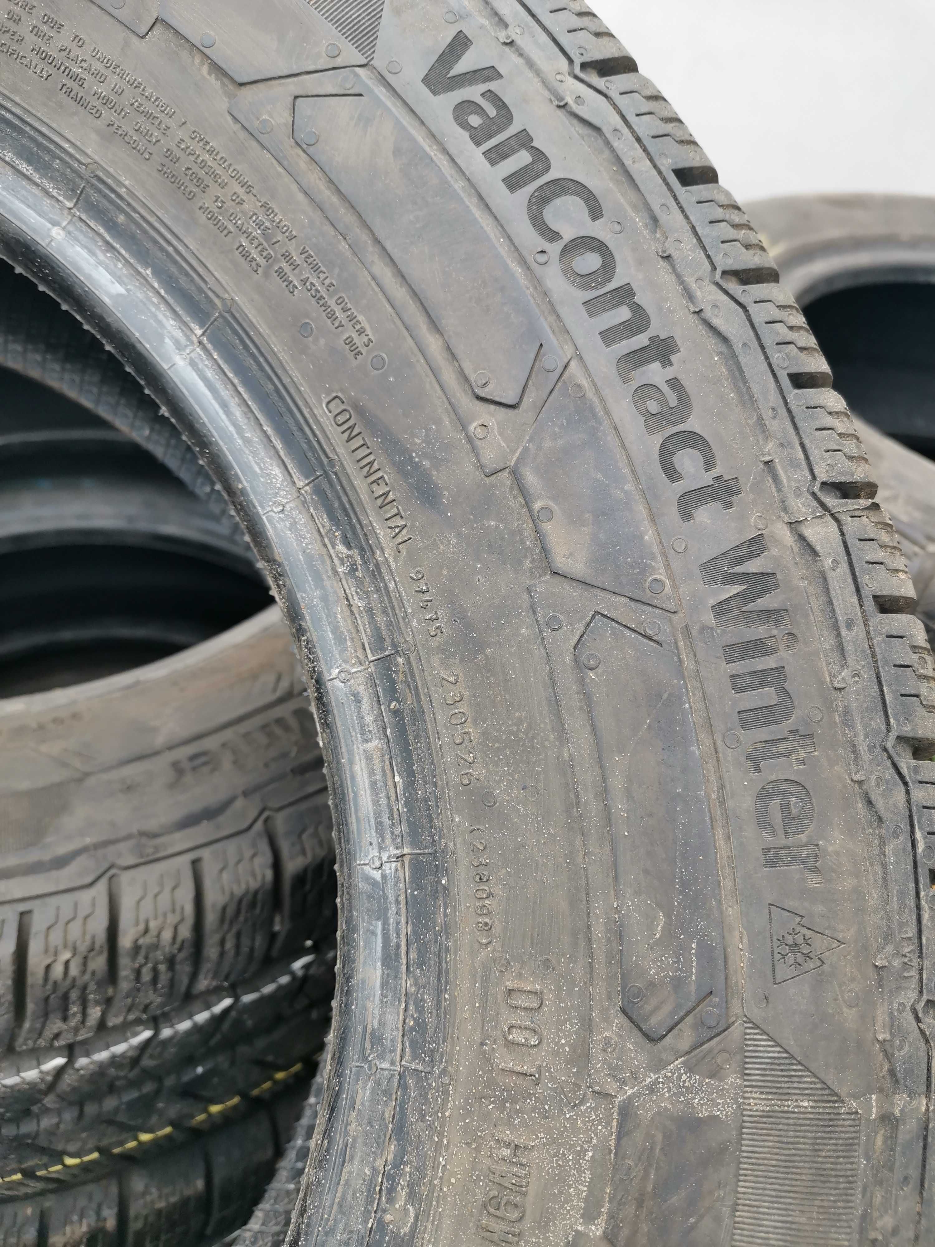 bus zima Continental 195/70/15C 9.5mm z 2019r