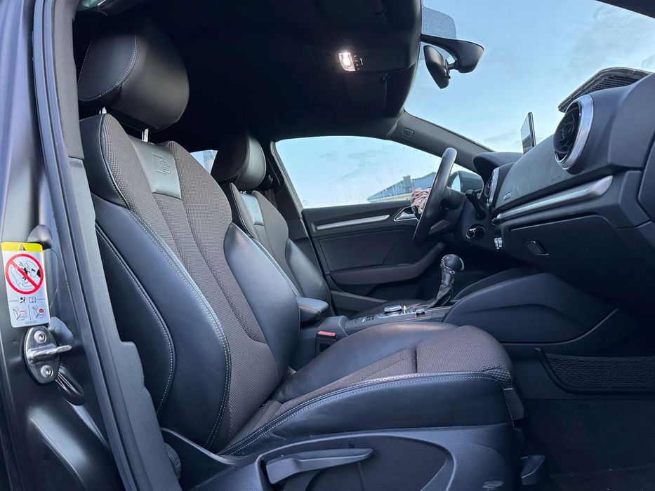 Audi A3 Sportback 2017r. 1.5 Benzyna Automat S-LINE Grzane Fotele opąlacony