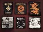 Patches originais vintage (anos 90)