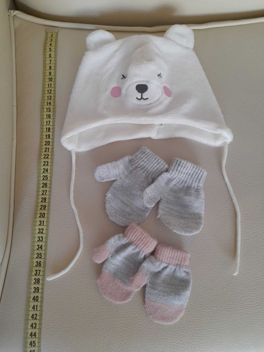 Babygrow Pijama Bebé 6/23m Chinelos 24/25 Pantufa Gorro Luvas Disney