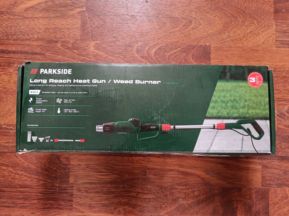NOWA Wypalarka do chwastów opalarka zapalarka do grilla PARKSIDE