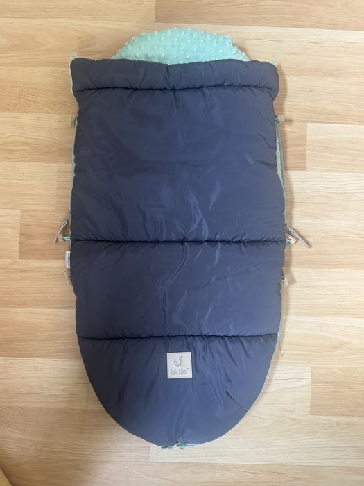 Śpiworek niemowlęcy do gondoli wózka fotelika lela blanc kamper bus