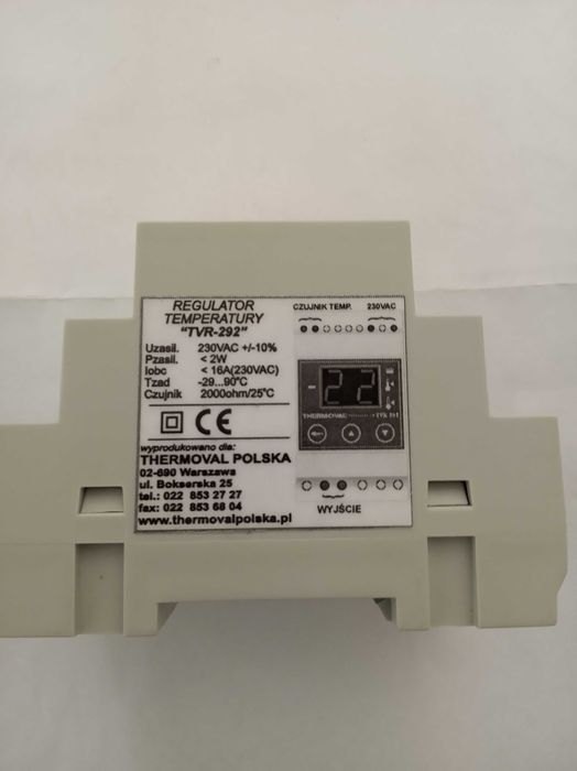 Regulator temperatury thermoval TVR-292