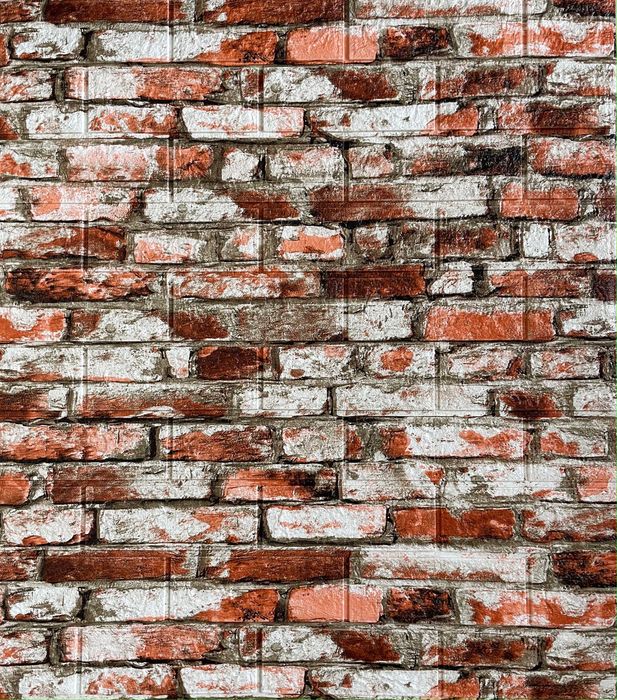 Самоклеючі панелі Цегла-HG 3мм Самоклеющиеся 3д панели Кирпич панель