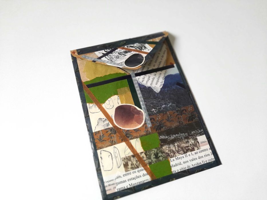 Envelope Rústico e Cartão em Branco