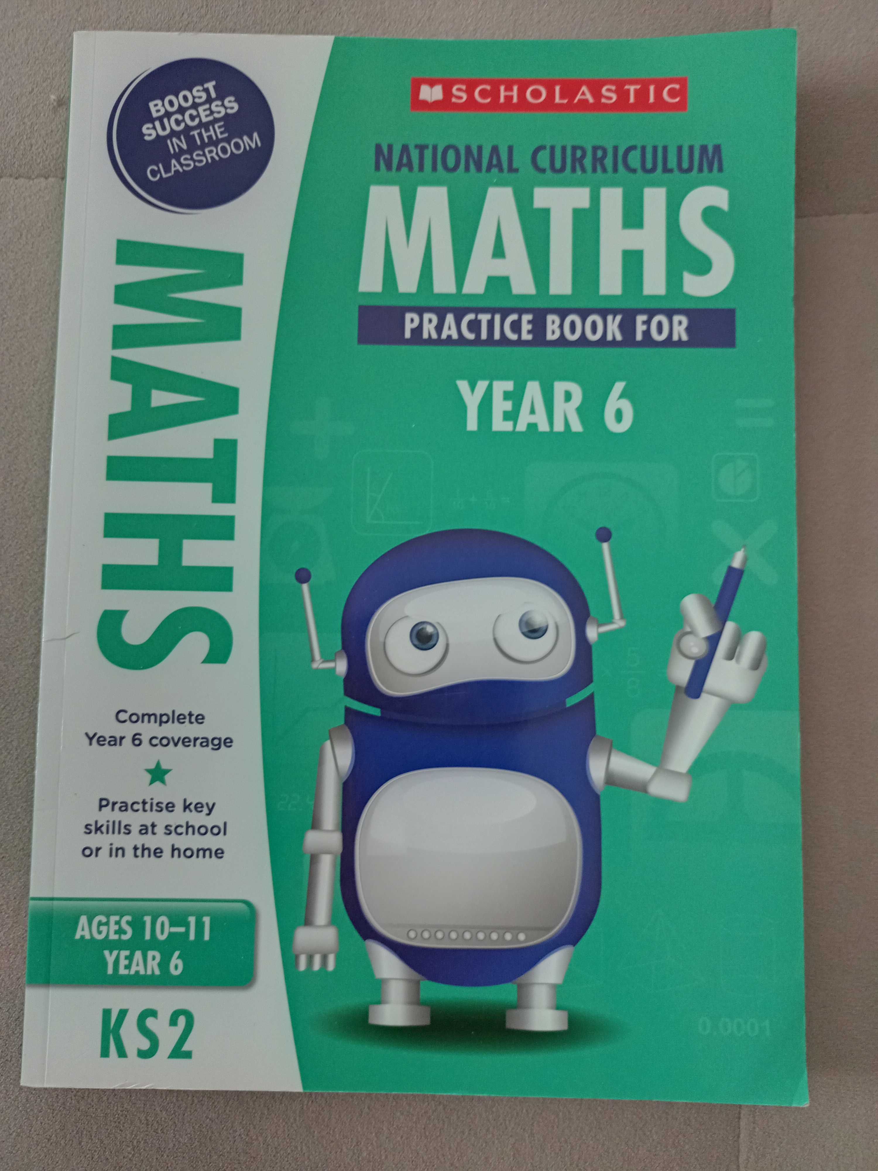книга на английском для детей по математике (10-11 лет)