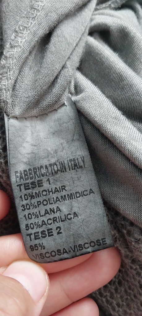 Sweter szary xl xxl