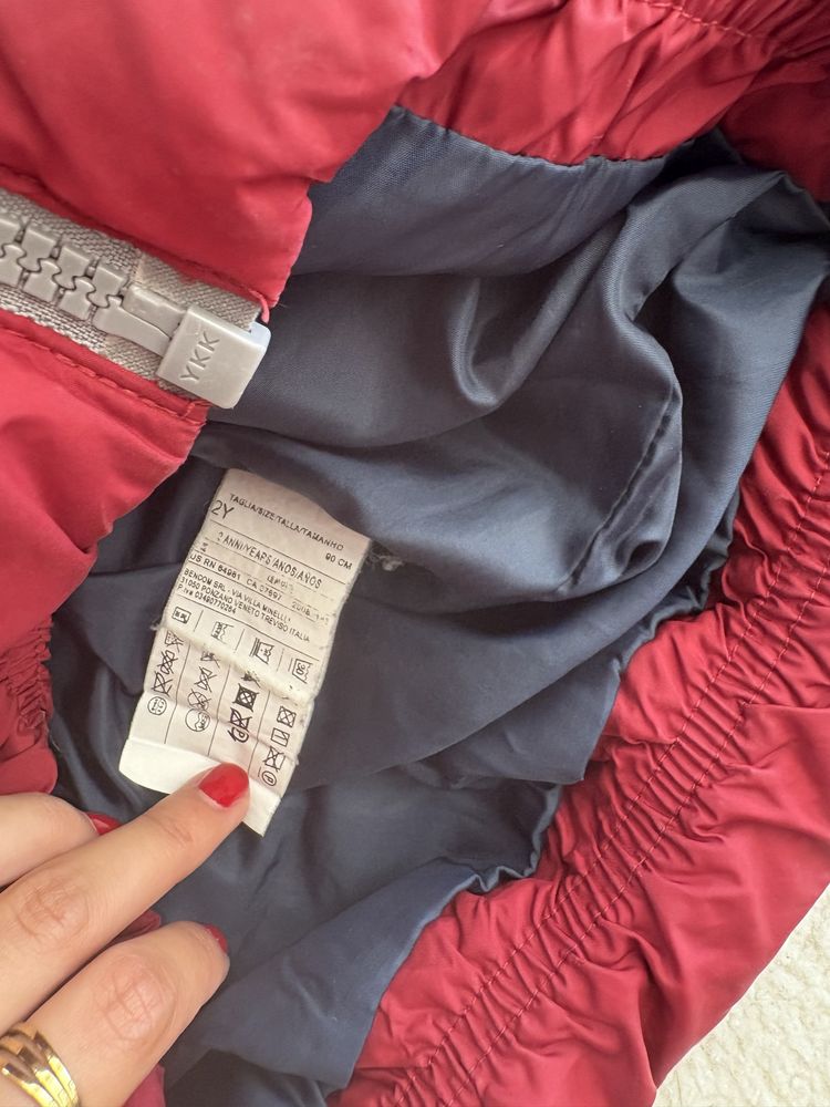 kispo benetton vermelho