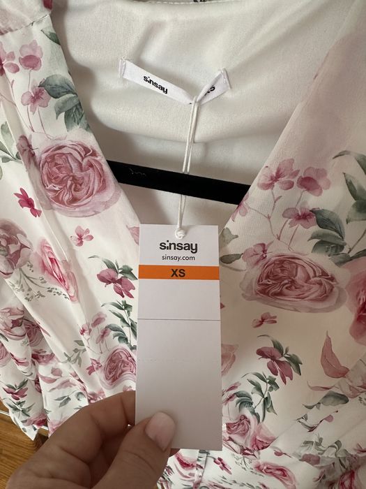 Sukienka w kwiaty