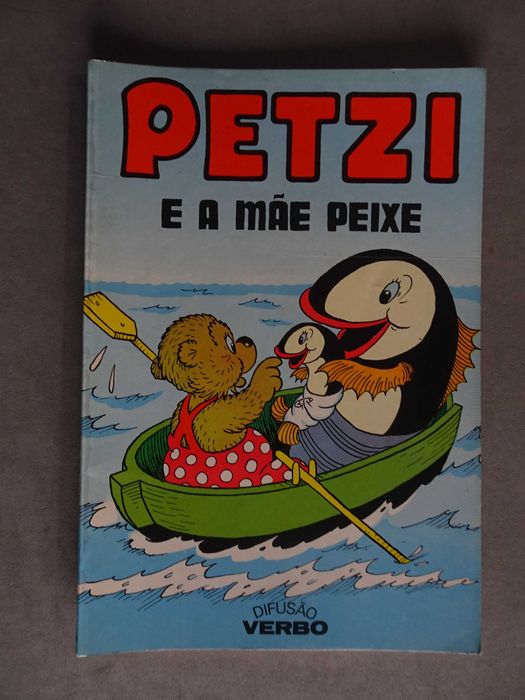 Livro Verbo - Petzi e a mãe peixe