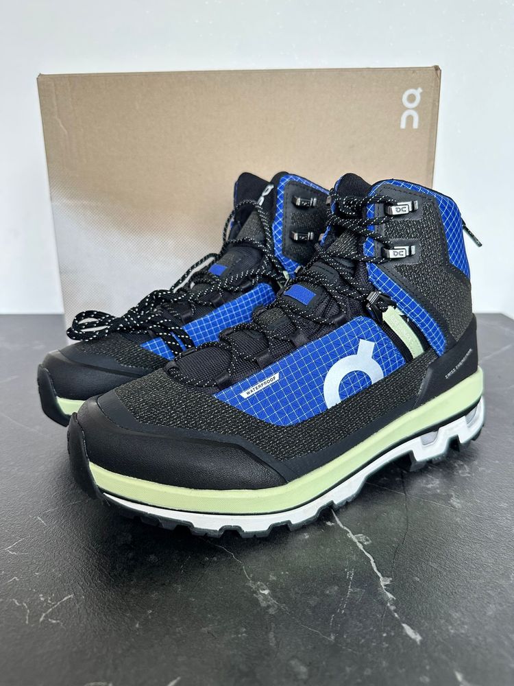 ON CloudAlpine Waterproof „Cobalt / Limelight” | Rozmiar 40 EU
