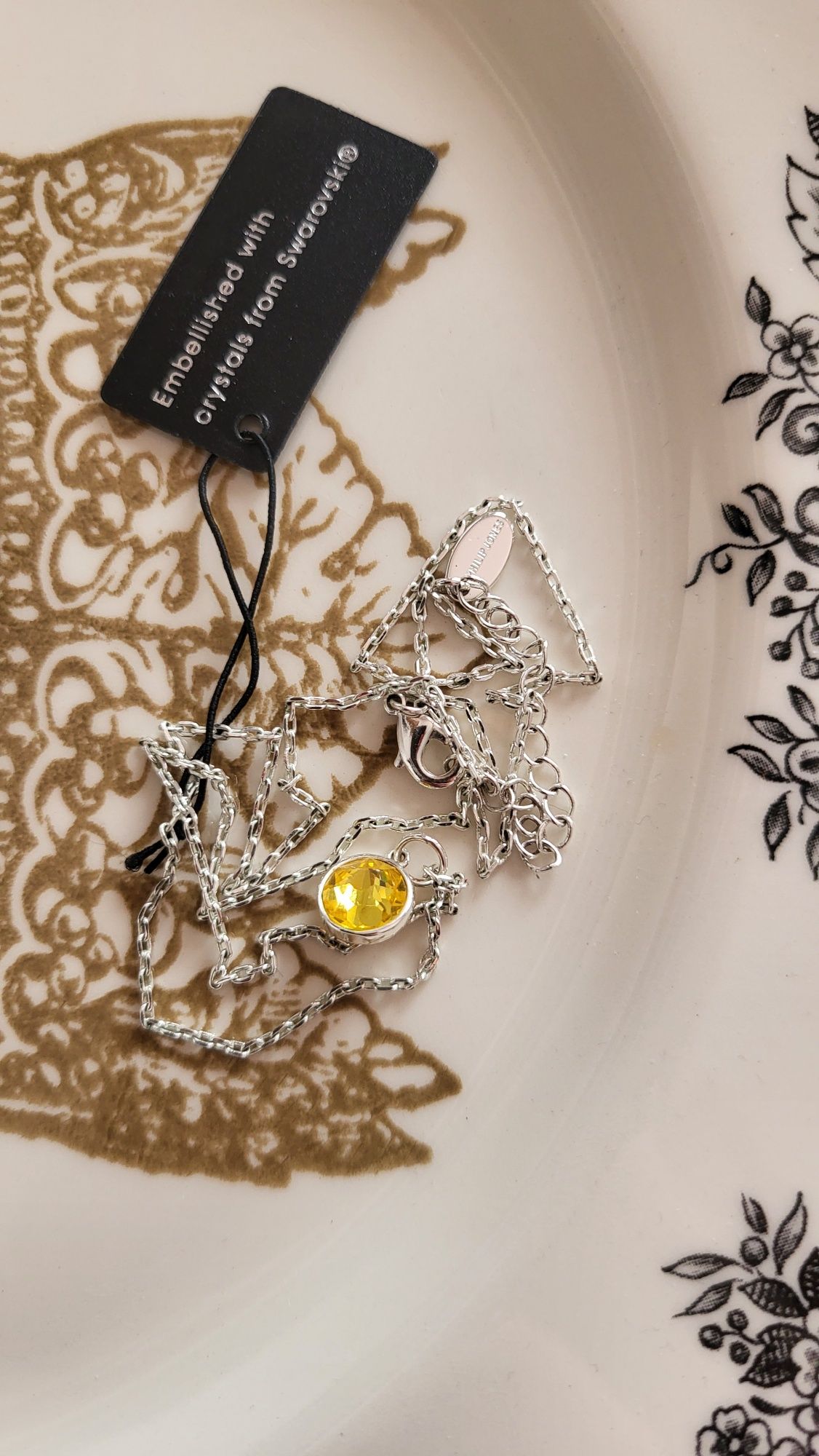Naszyjnik z kolekcji Birthstone,  Swarovski, Philip Jones