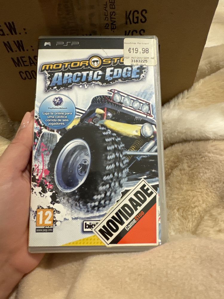 Jogo para a psp - motor storm arctic edge