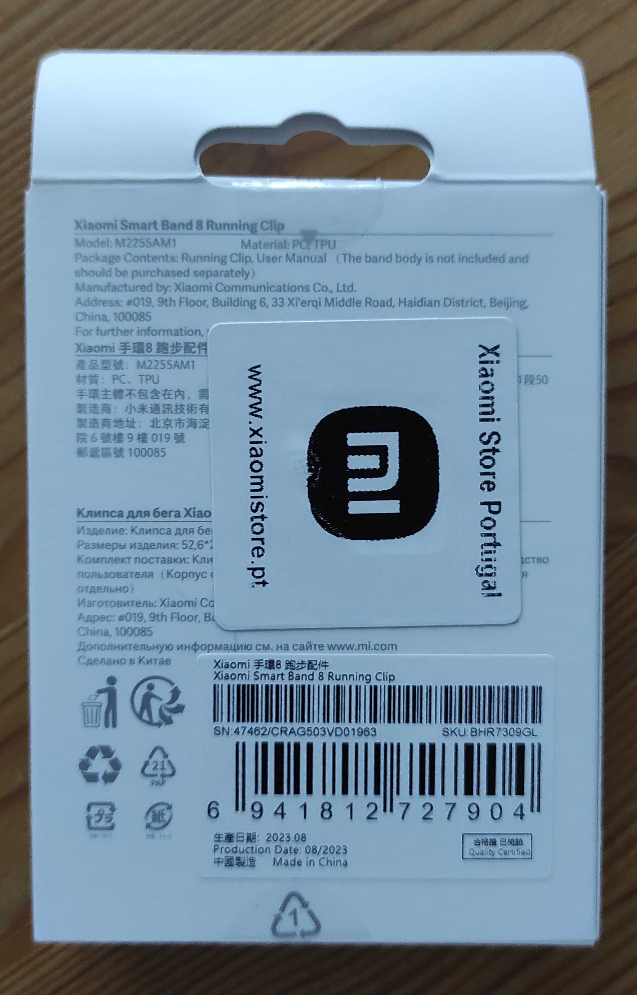 Xiaomi - Clip de corrida novo, para Smart Band 8