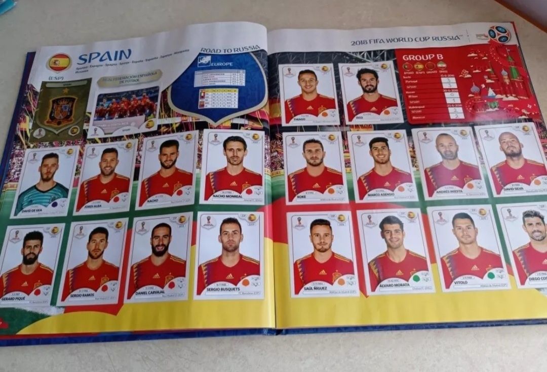 Caderneta Mundial 2018 Capa Dura Completa