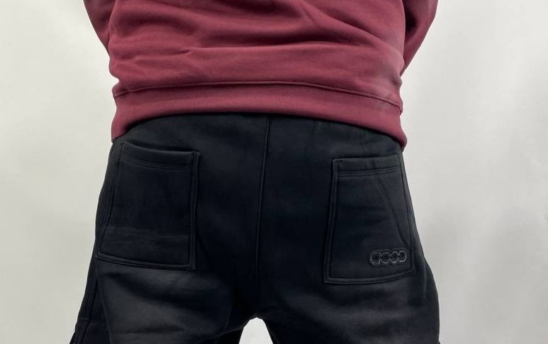 Мужские штаны коттон на флисе