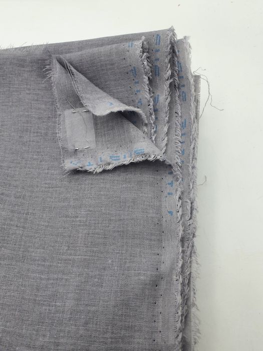 Bawełna delikatna szara kupon 5 m.x 86 cm.