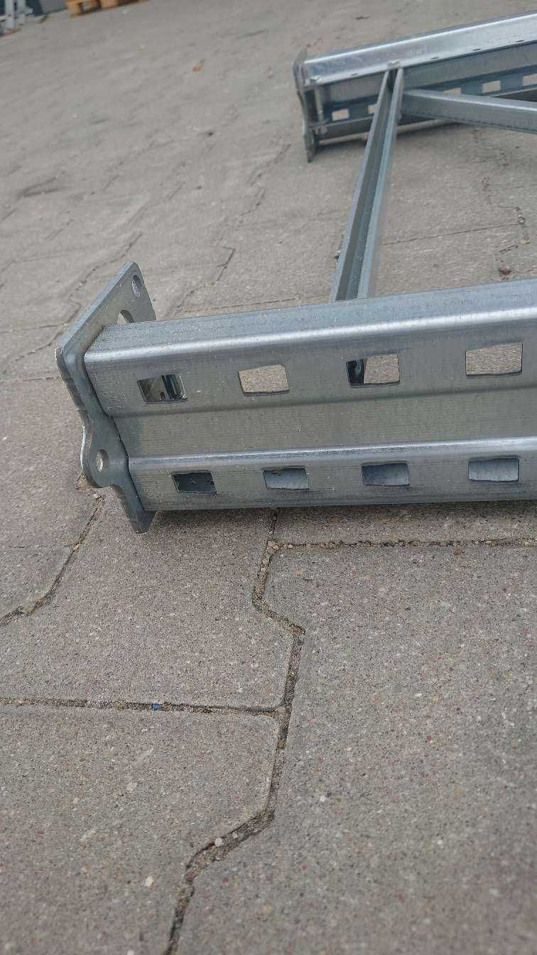 Rama do regału paletowego magazynowego wysokość 4,5m 450cm BITO