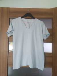 Piżama bluzka koszulka bawełniana z krótkim rękawem 38 M t-shirt