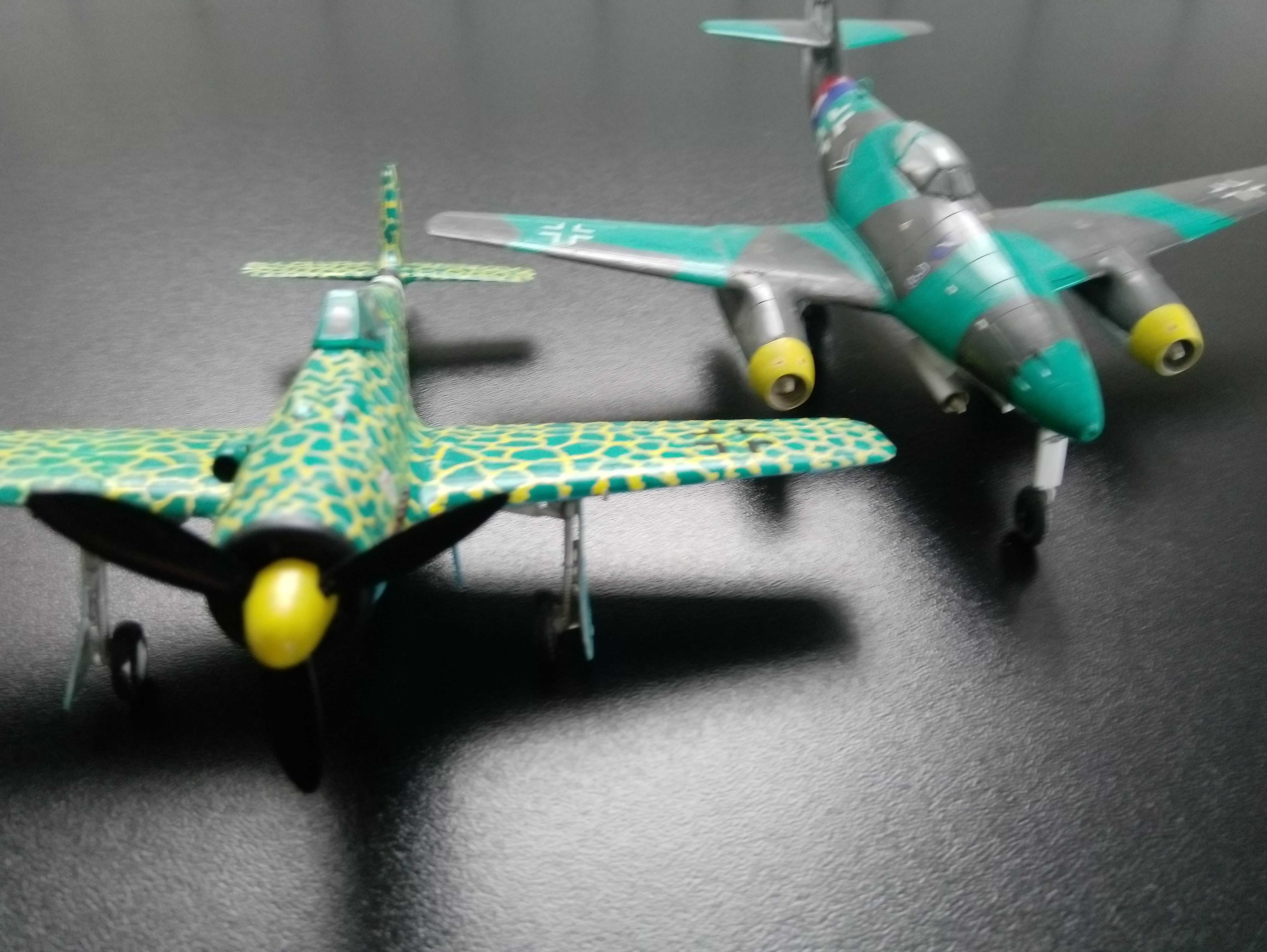Modele samolotów Messerchmitt