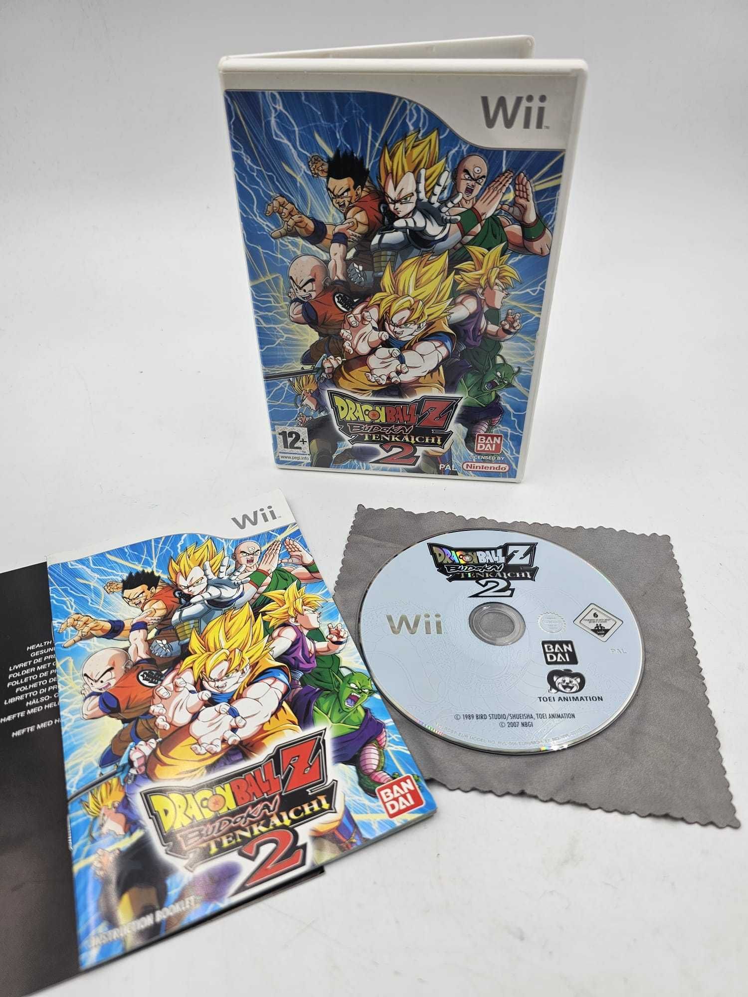 Dragon Ball Z Budokai Tenkaichi 2 Nintendo Wii komplet zadbana