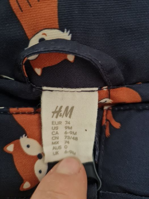 Вітровка дитяча 74 розмір H&M