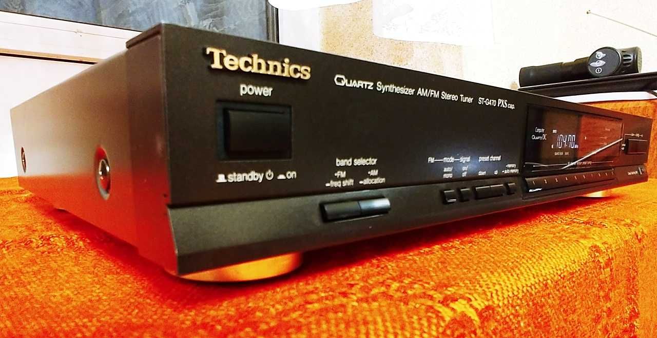 TECHNICS ST-G470 tuner radio FM i AM