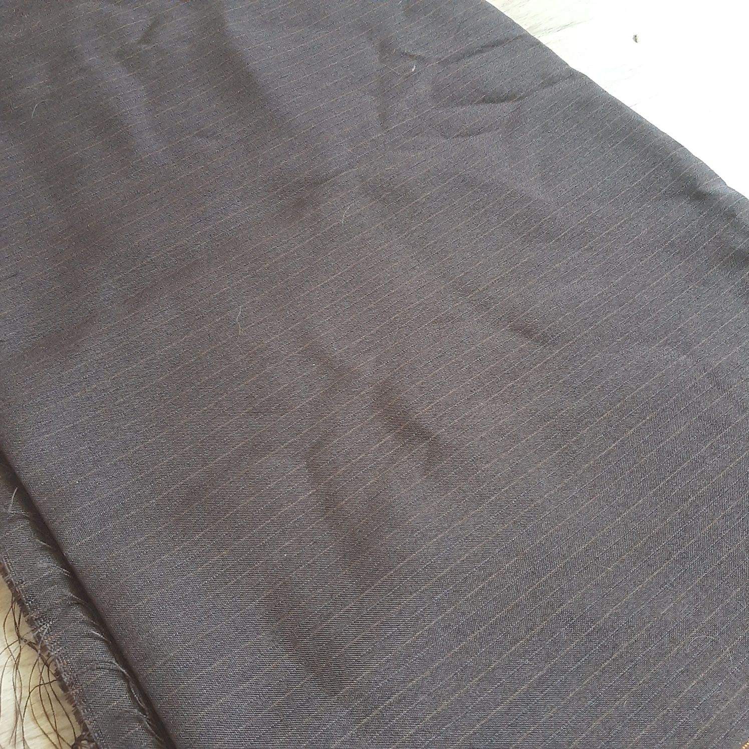 Костюмная ткань, Лавсан, винтажная ткань коричневая