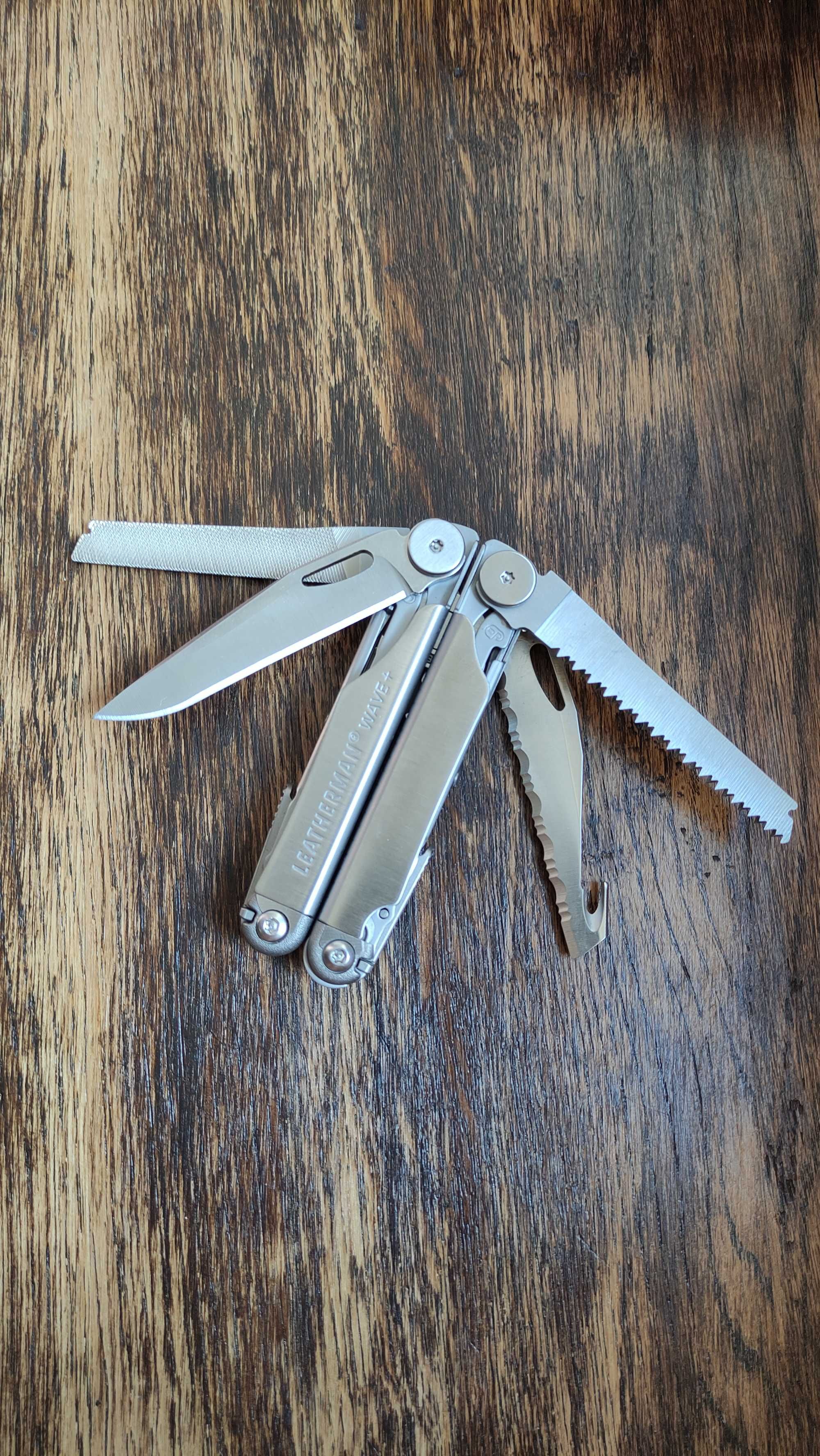 Multitool Leatherman Wave+ Polish Military - nowy