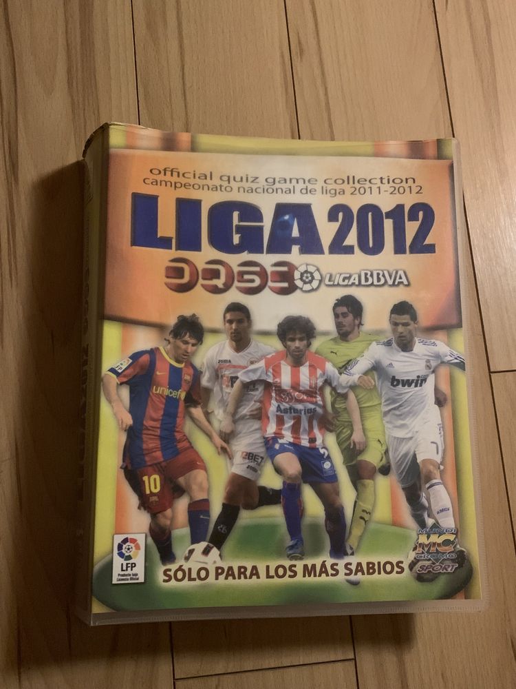 La liga 2012 cardeneta de cromos (completa)