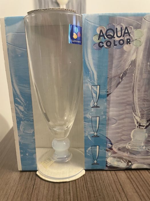 Conjunto de 6 copos de pé