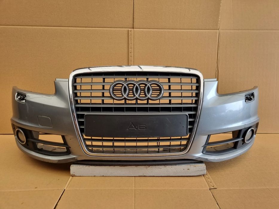 AUDI A6 C6 LIFT S-LINE 2008- Zderzak przód oryginał MB107
