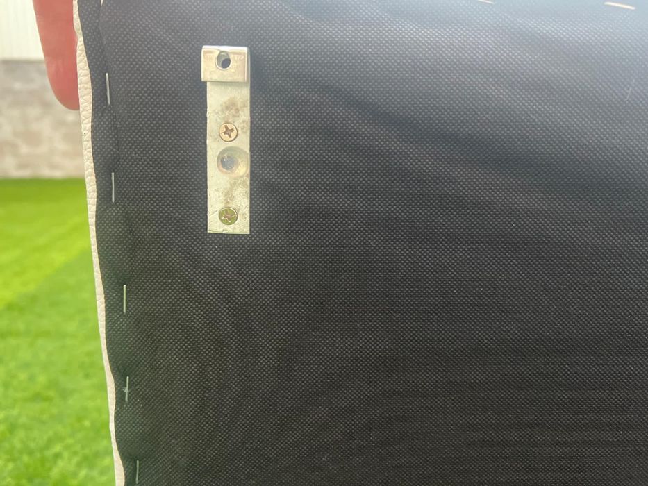 Cabeceira de cama -Pele Sintética-Branco -158cmx58cm(2und.disponíveis)