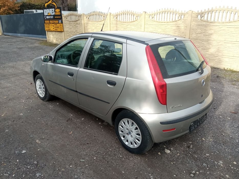 Fiat Punto 04 rok klimatyzacja sprowadzony