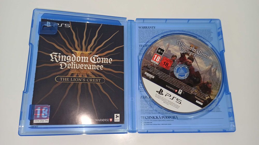 ps5 KINGDOM COME DELIVERANCE II PL po polsku śreniowieczna gra RPG
