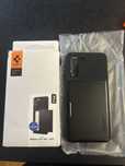 Case spigen galaxy s21 nowy z miejscem na karte