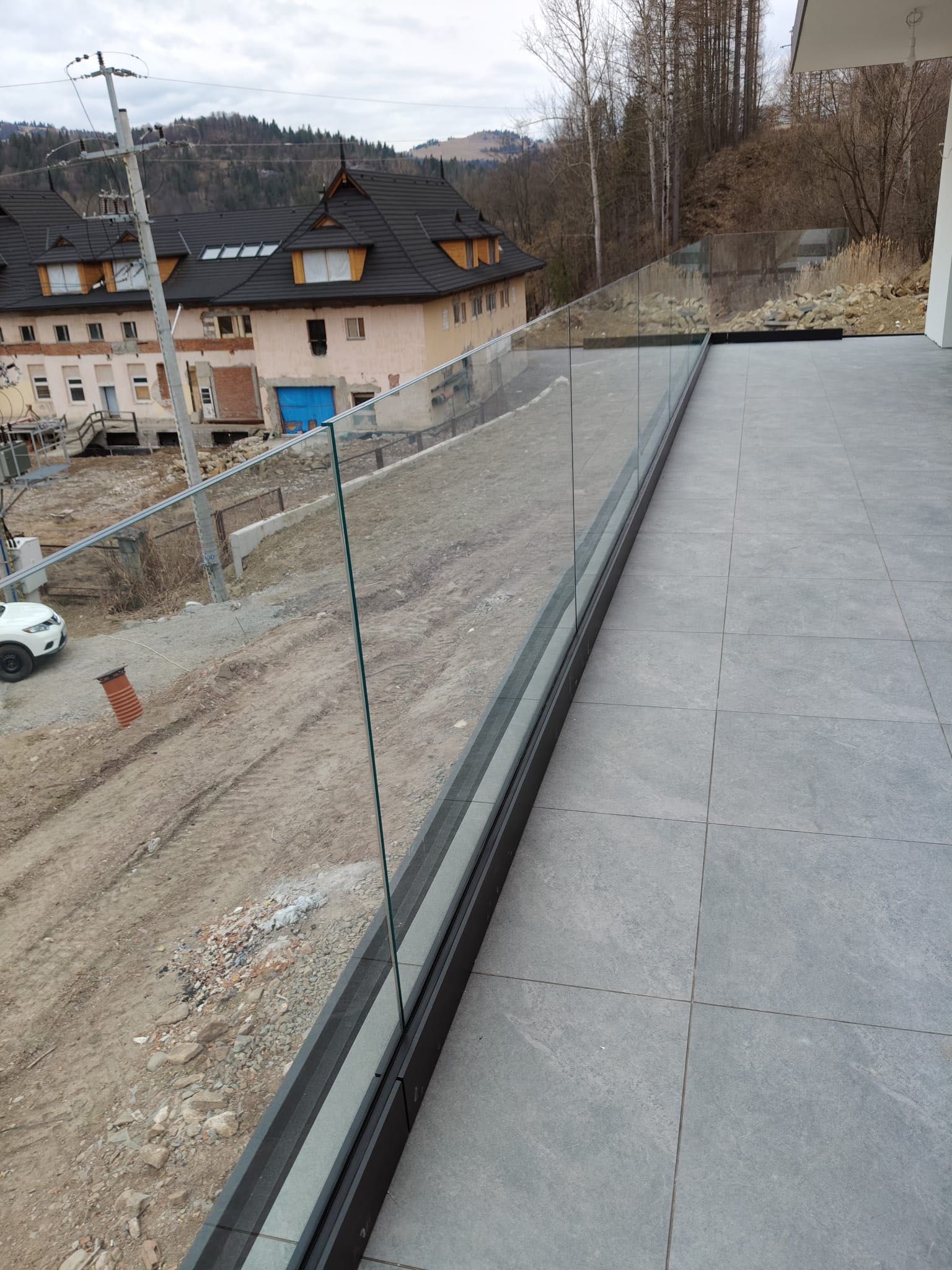 Balustrada Nowoczesna profil U