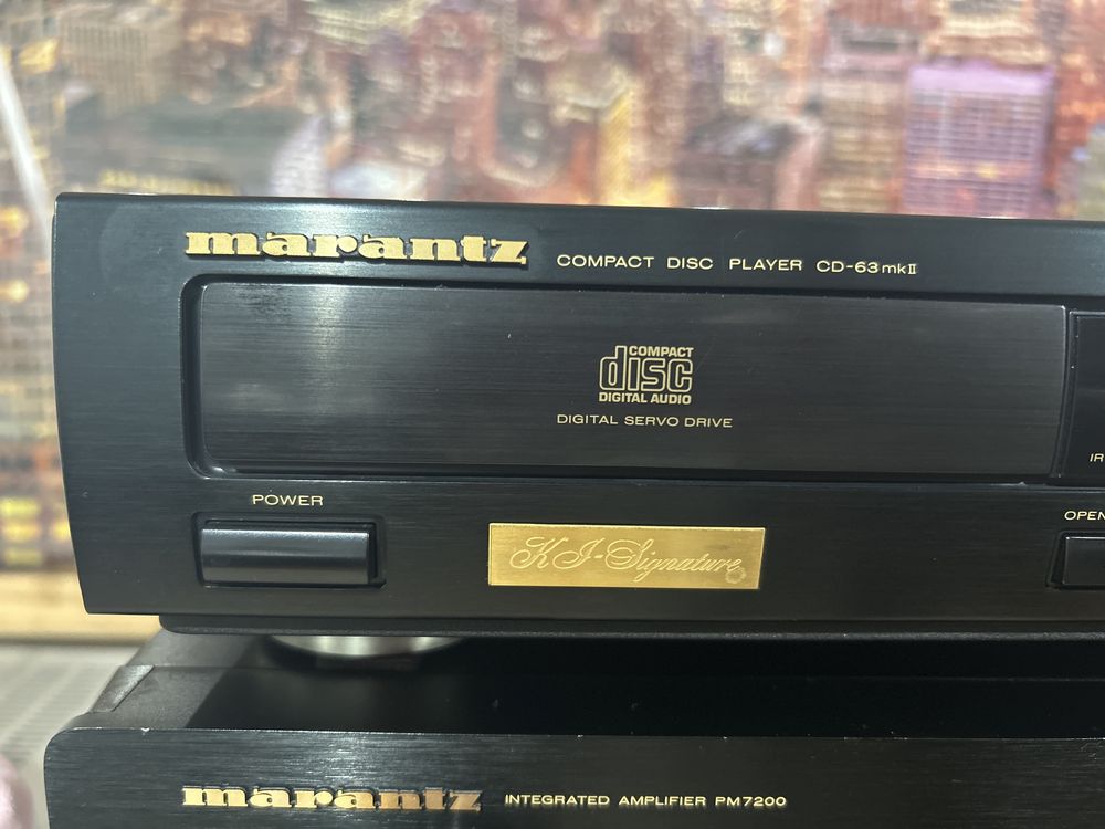 Leitor de CD MARANTZ CD 63  mk2 Ki