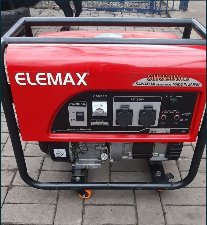 Генератор газ бензин  Elemax SH3200EX Honda GX160 AVR электростартер