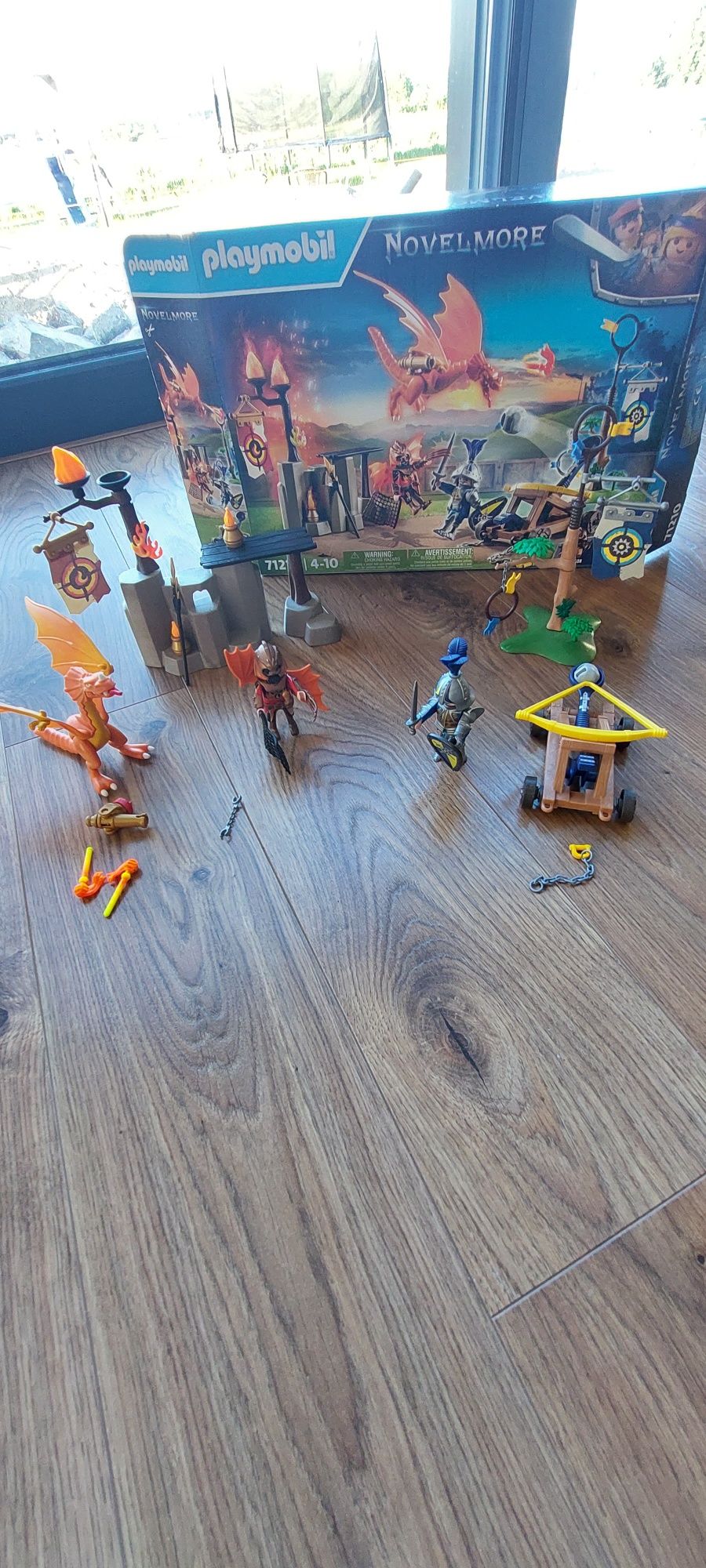 Playmobil Novelmore 71210 rycerze smok jak nowy