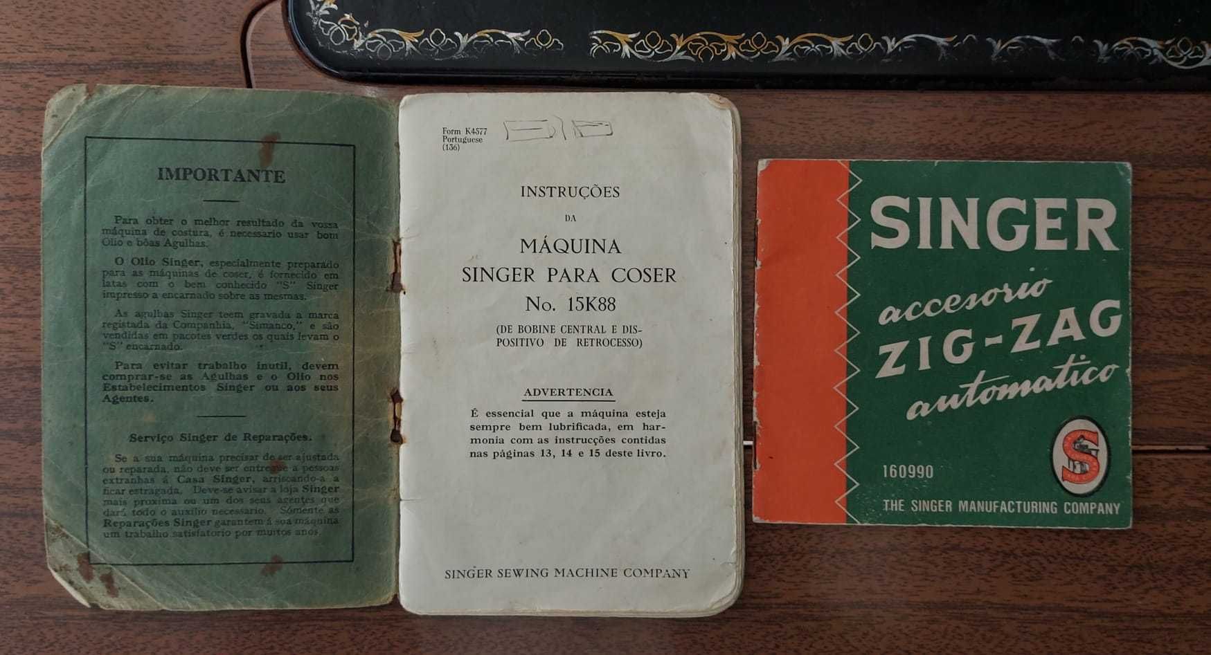 Maquina de Costura Vintage da Marca SINGER