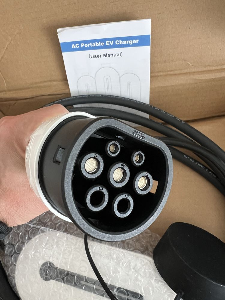 Зарядка EV CHARGER - Type2 - 16а - заводское ТОП качество !!!