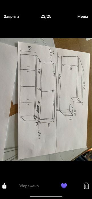 Меблі для кавʼярні або кухні