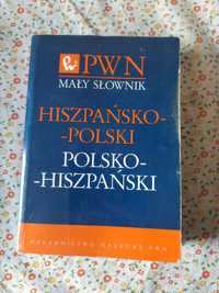 "Mały słownik hiszpańsko-polski polsko-hiszpański"
