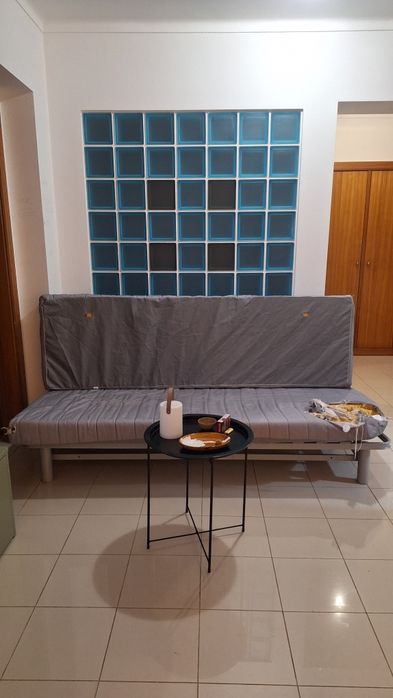 Sofa cama estrutura ikea