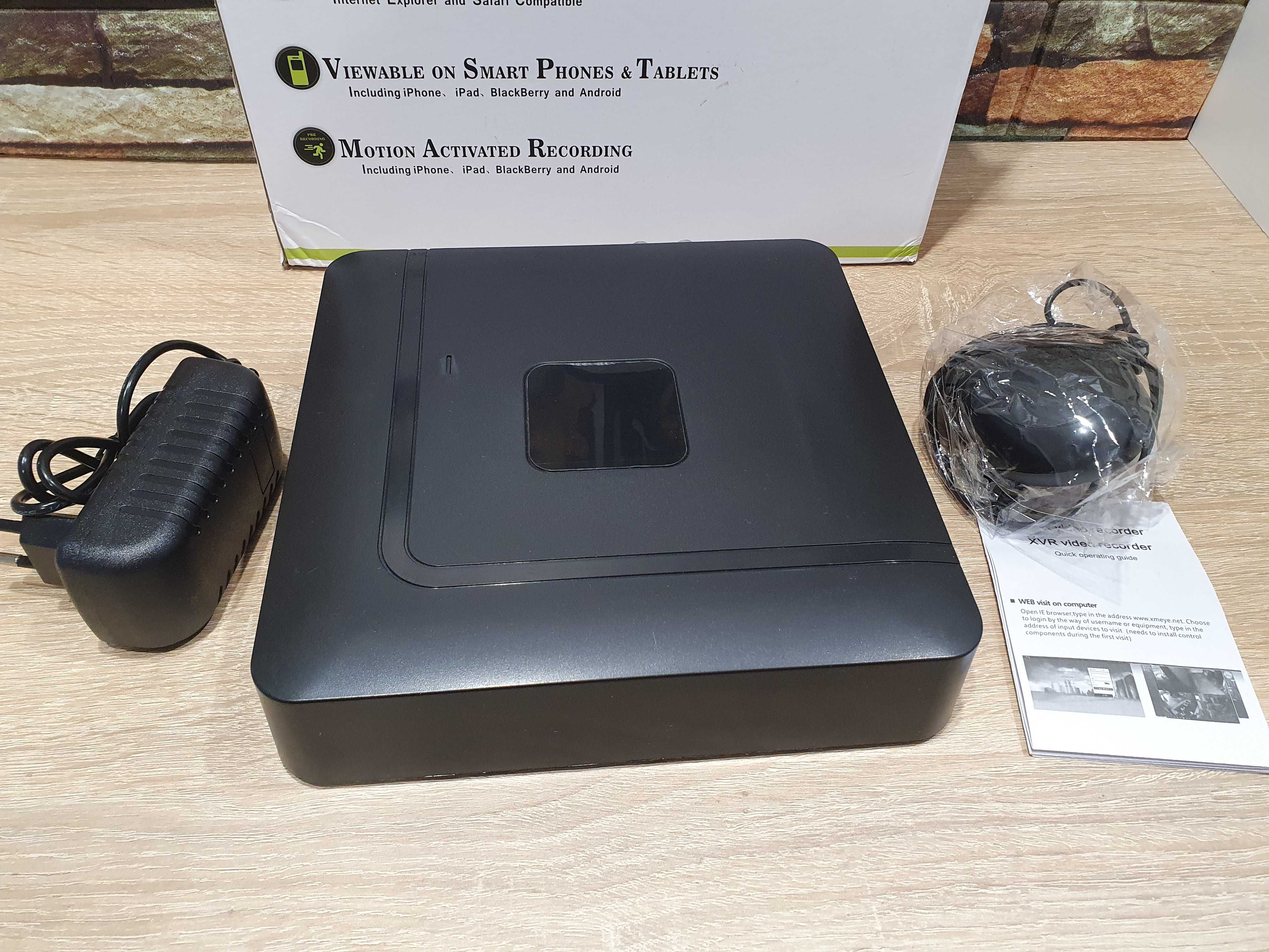 Rejestrator DVR A1004LME H.265 | 4-kanałowy Monitoring | P2P | PC/MAC