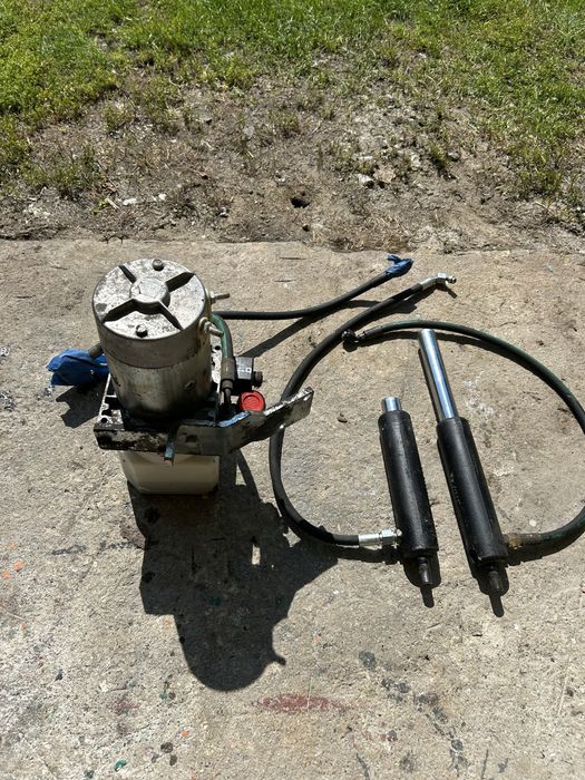 Pompa hydrauliczna iskra amj5127 2.2kw 24v agregat hydrauliczny