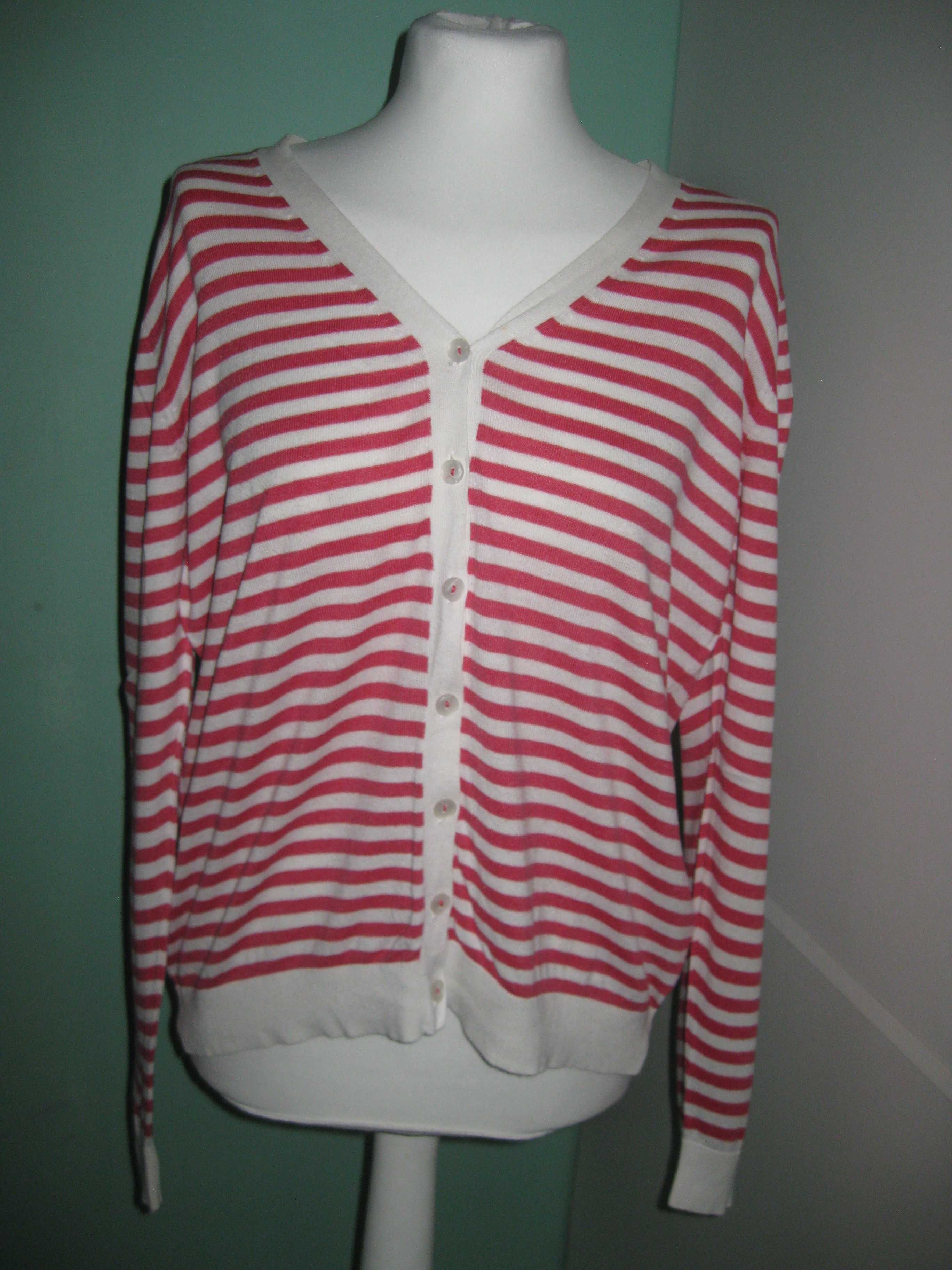 Monteoo sweter paski rozmiar  44 XXL