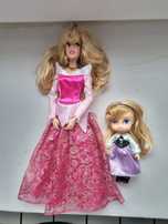 Lalki Disney księżniczki 29cm i 13cm Aurora z pierścionkiem